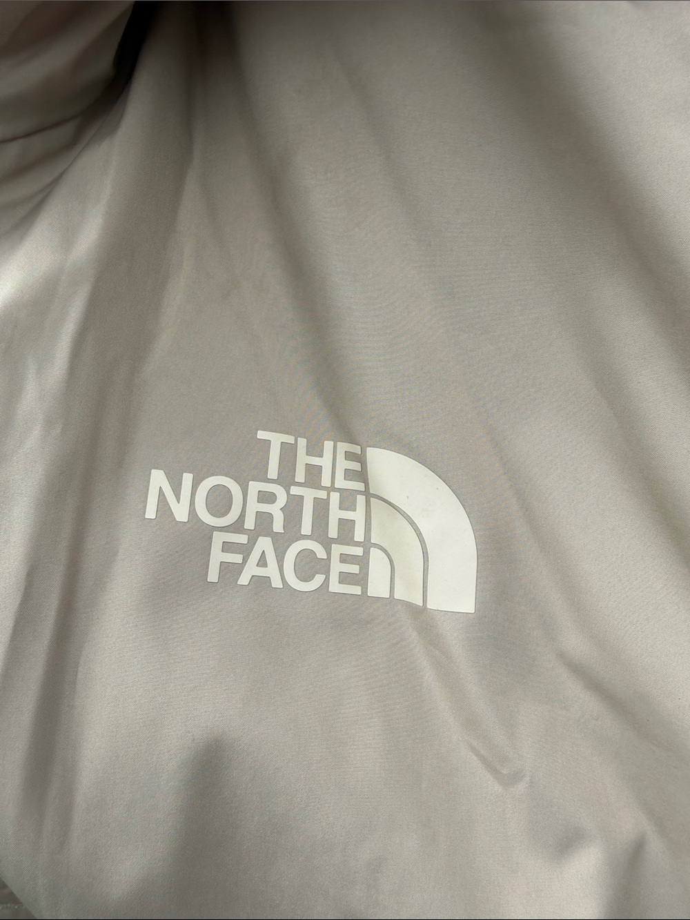 The North Face Men's Taupe Hooded Puffer Jacket - Picture 5 of 5